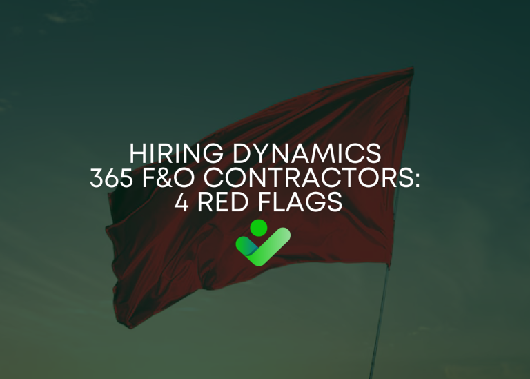 Hiring Dynamics 365 F&O Contractors: 4 Red Flags